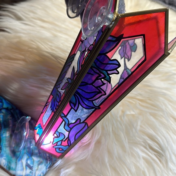 Window hummingbird feeder stained glass.   2 - Picture 5 of 15